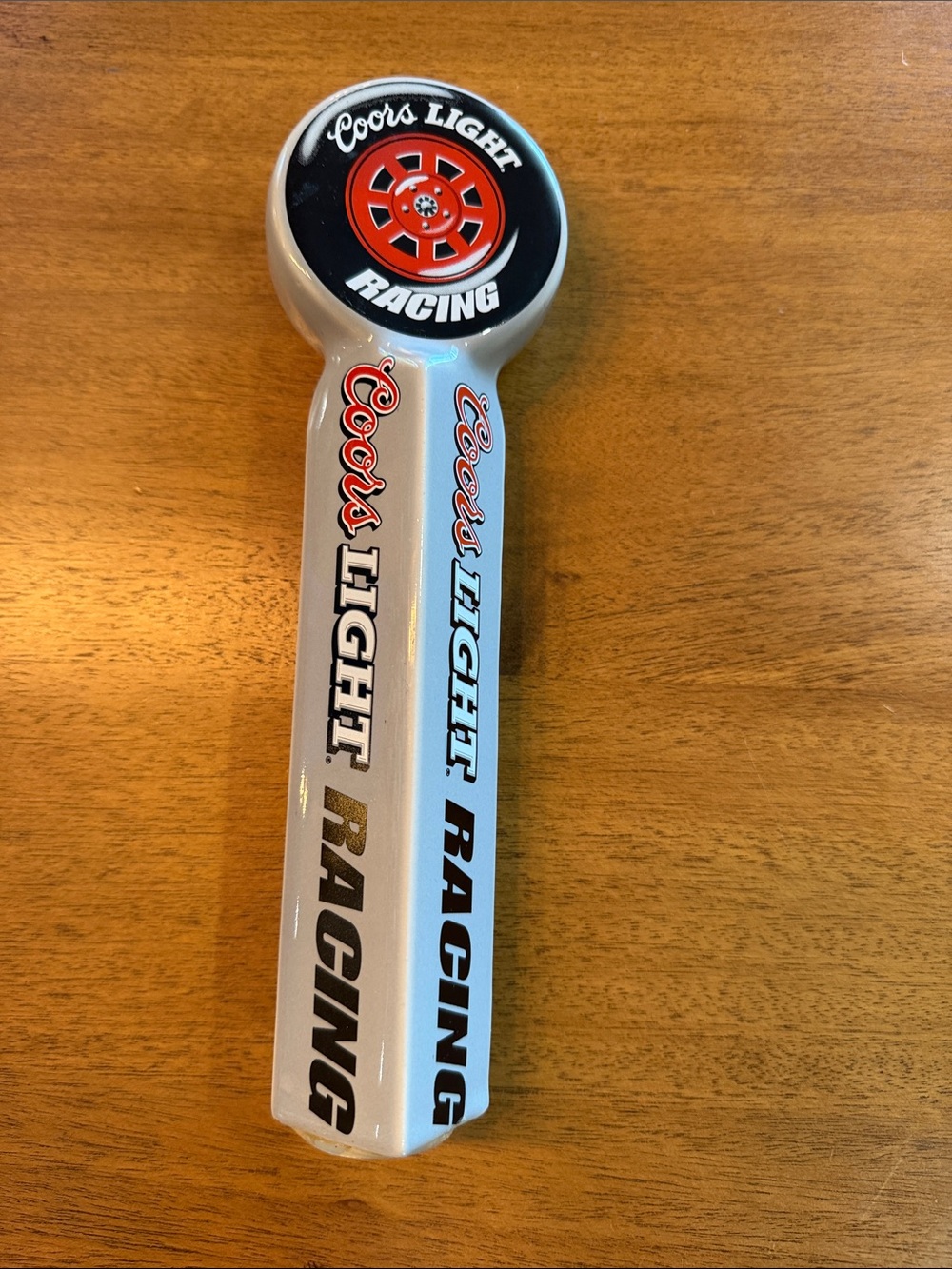 Coors Light Racing Beer Tap Handle